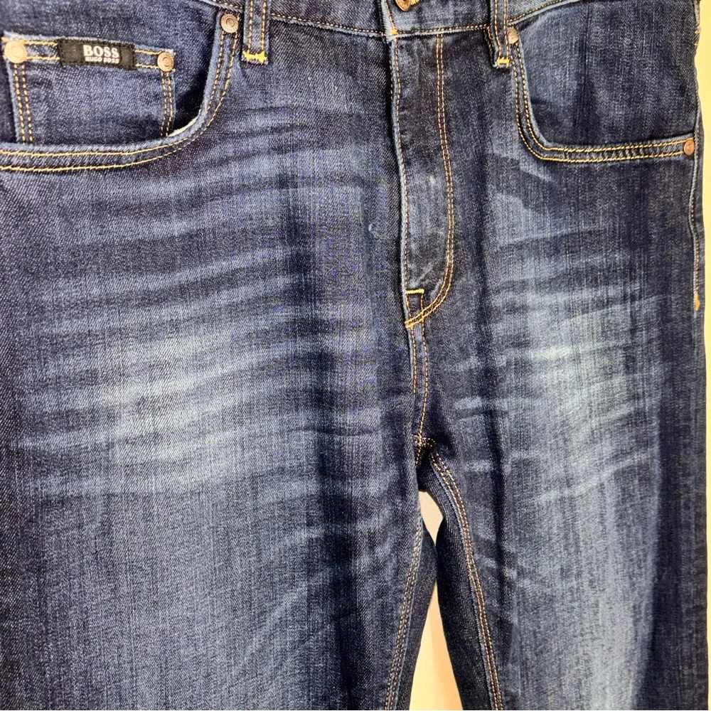 Hugo Boss Stretch Straight Leg Jeans